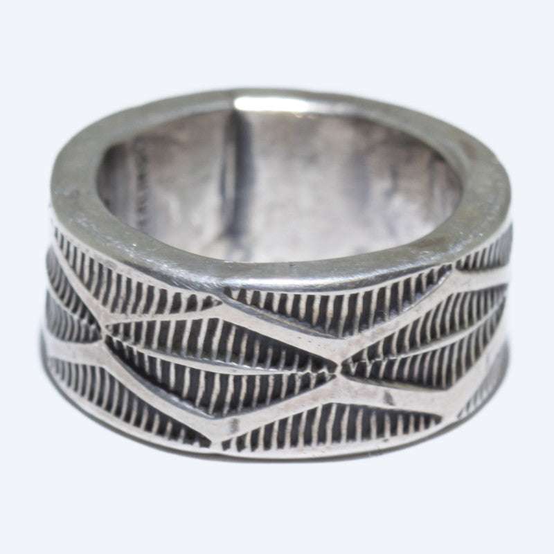 Silver ring by Arnold Goodluck size 8