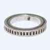 Silver ring by Arnold Goodluck size 9