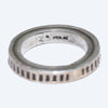 Silver ring by Arnold Goodluck size 9
