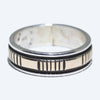 14K & Silver Ring by Bruce Morgan