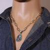 Bisbee Pendant by Robin Tsosie