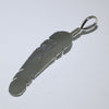 Feather pendant by Harvey Mace (silver or gold)