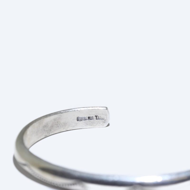 Silver bracelet by Navajo