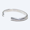 Silver bracelet by Navajo