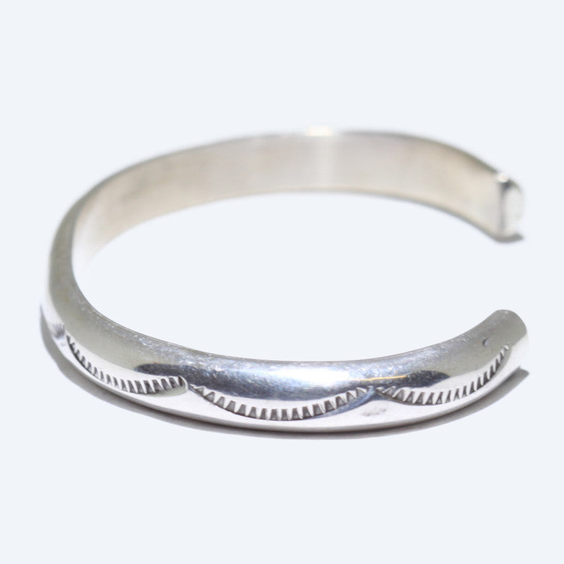 Silver bracelet by Navajo