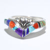 Inlay Ring by Navajo- 8