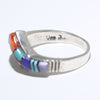 Inlay Ring by Navajo- 7.5