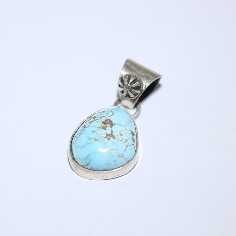 Number 8 Pendant by Robin Tsosie