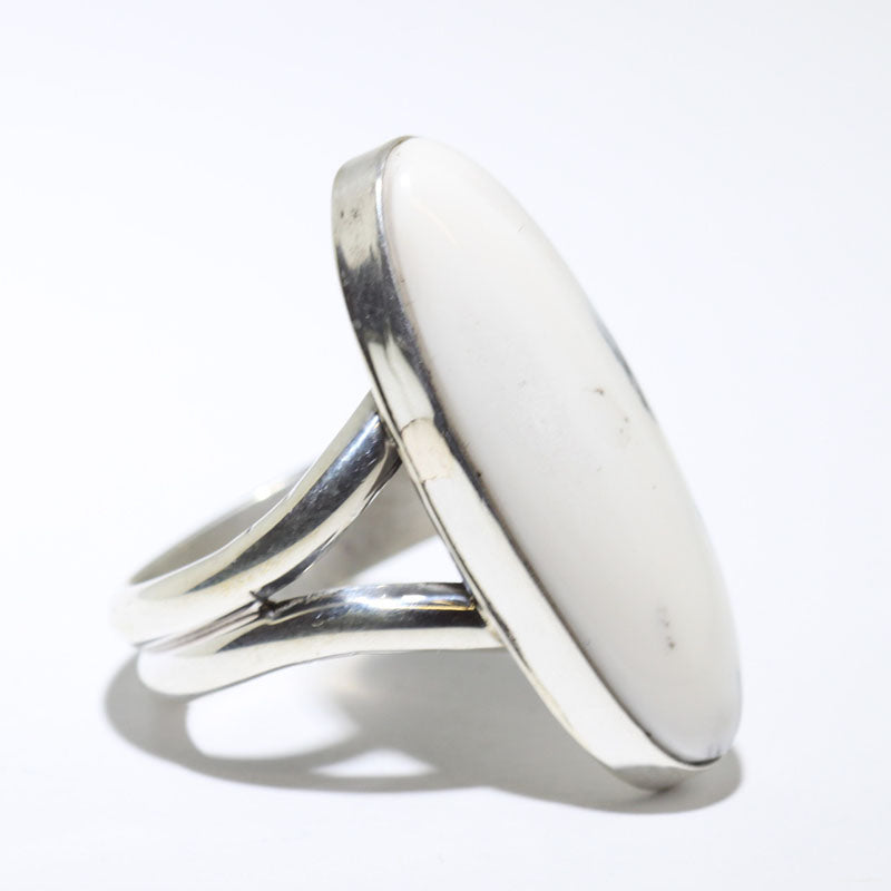 White Buffalo Ring by Robin Tsosie- 11