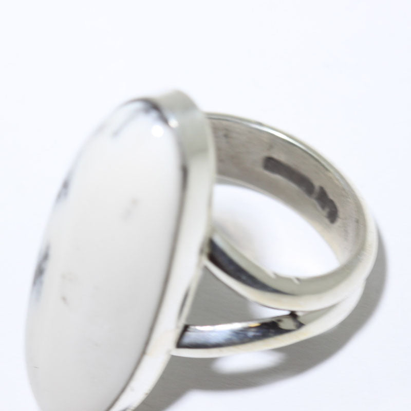 White Buffalo Ring by Robin Tsosie- 11