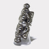 Silver ring by Alex  Sanchez size 4.5