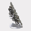 Silver ring by Alex  Sanchez size 4.5