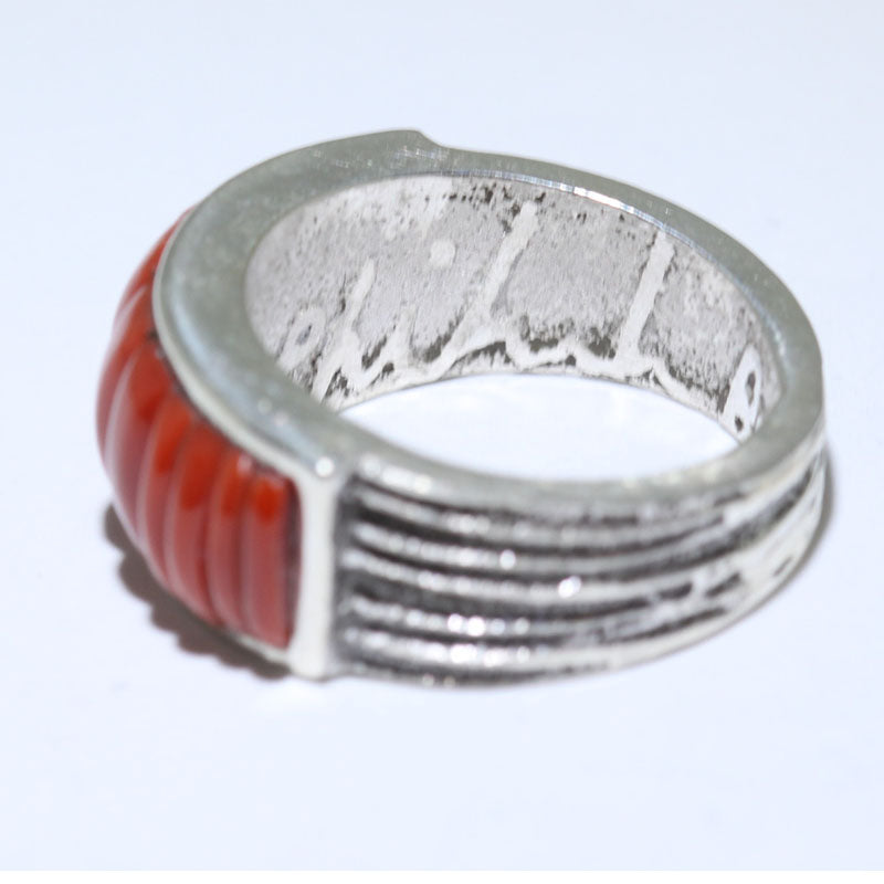 Inlay Ring by Philander Begay size 10.5