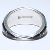 Micro Inlay Ring by Erwin Tsosie size 12.5