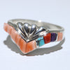 Inlay Ring by Wilbert Manning size 8