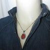 Coral Pendant by Robin Tsosie