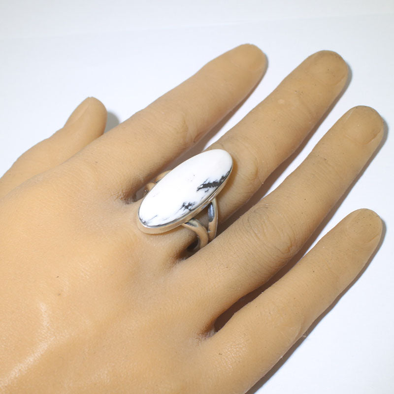 White Buffalo Ring by Robin Tsosie- 11
