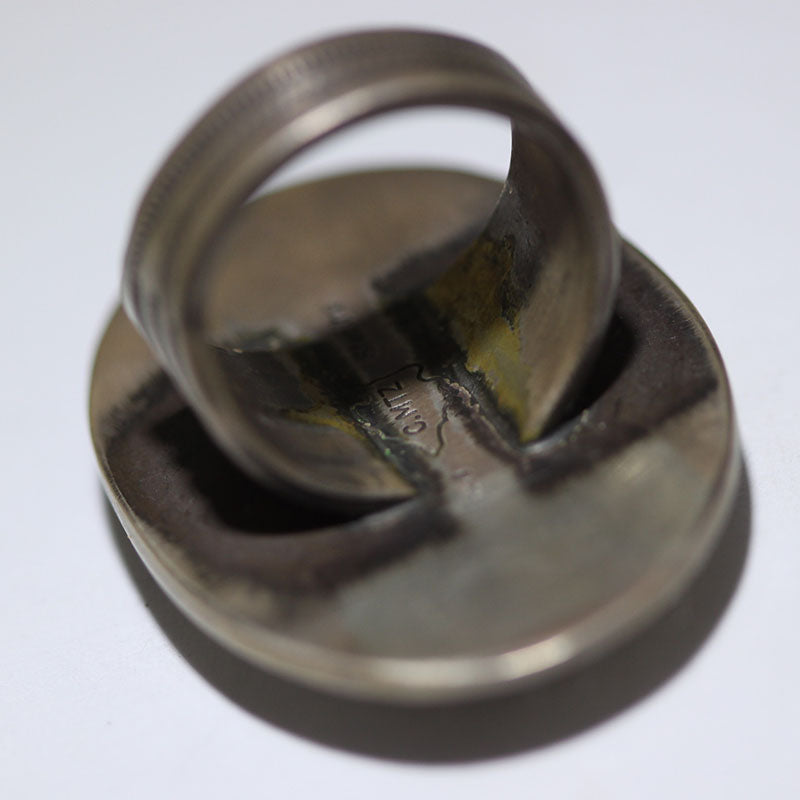 Stampwork Ring by Calvin Martinez size 8
