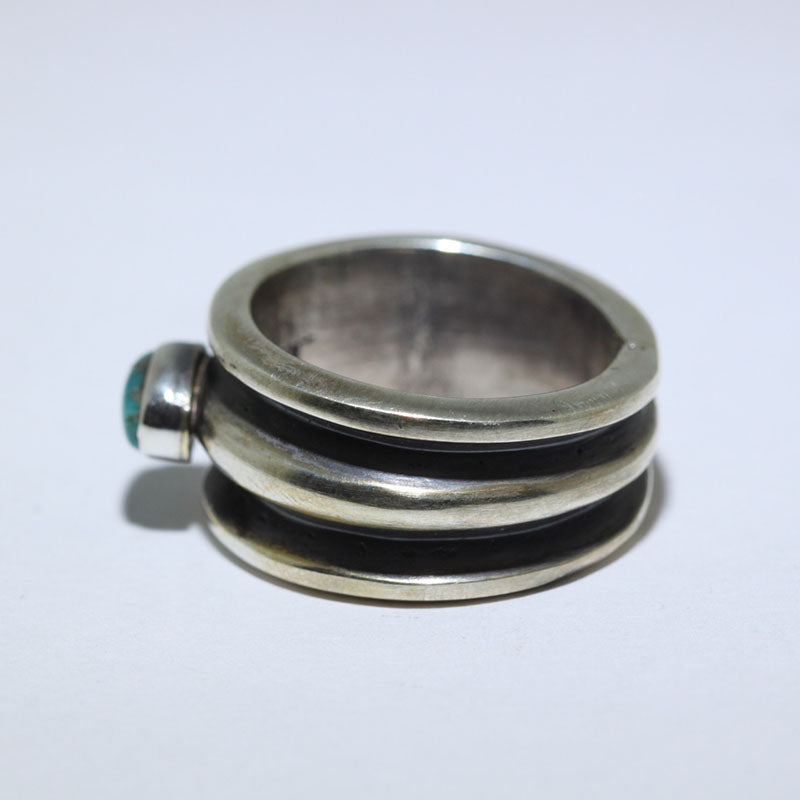 Fox Turquoise Ring by Aaron Anderson size 11