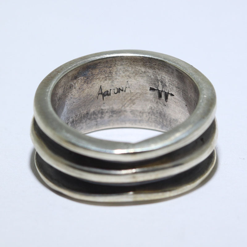Fox Turquoise Ring by Aaron Anderson size 11
