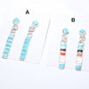 Inlay Earrings by Zuni