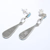 Inlay Earrings by Zuni