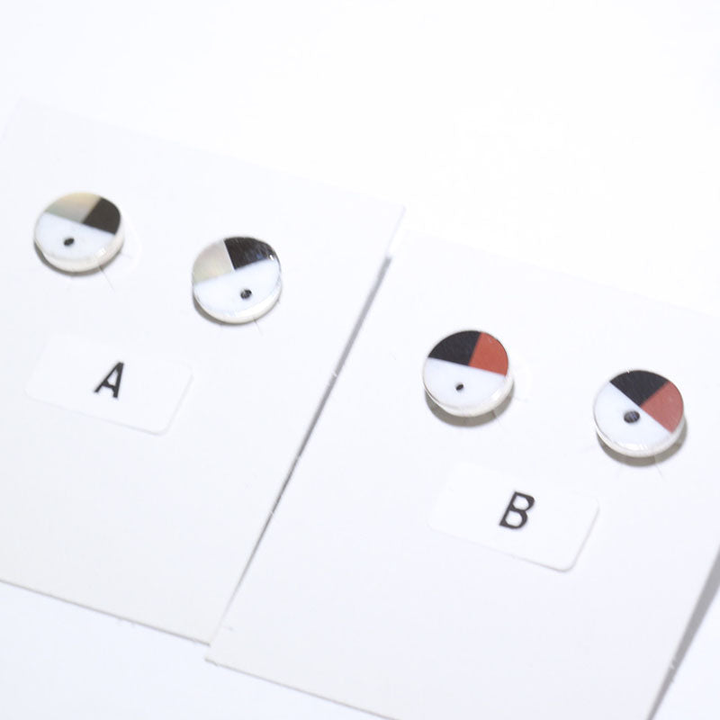 Inlay Earrings by Zuni