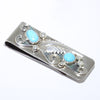 Turquoise Money Clip by Navajo