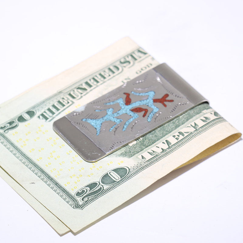 Inlay Money Clip by Navajo