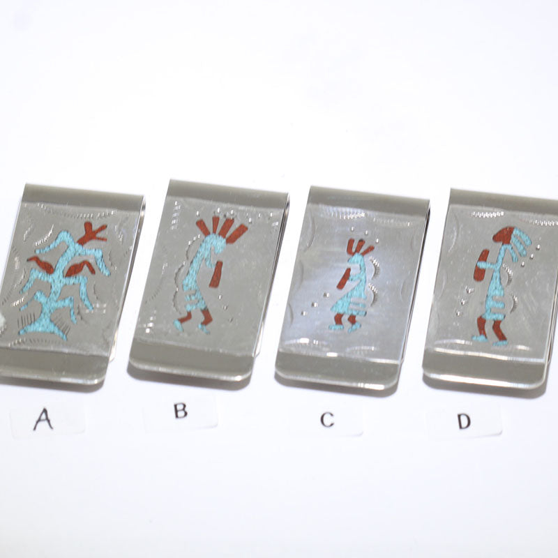 Inlay Money Clip by Navajo