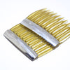 Silver Hair Comb Set by Navajo
