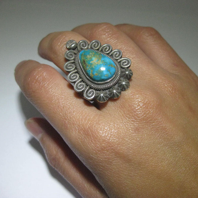 Kingman Ring by Terry Martinez Size 8