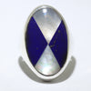 Men inlay ring S.8.5