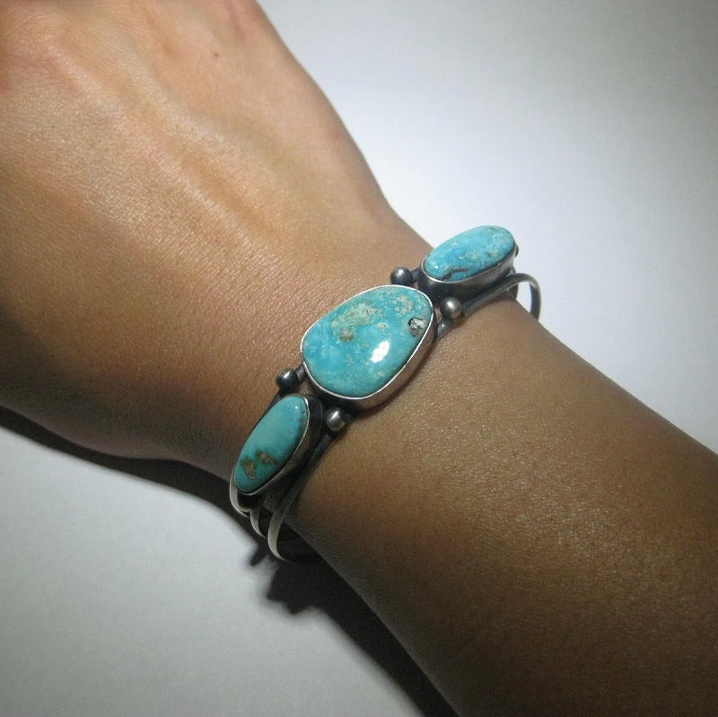 Morenci Bracelet by Robin Tsosie Under 4-3/4inch