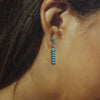 Inlay Earrings by Zuni
