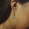 Inlay Earrings by Zuni