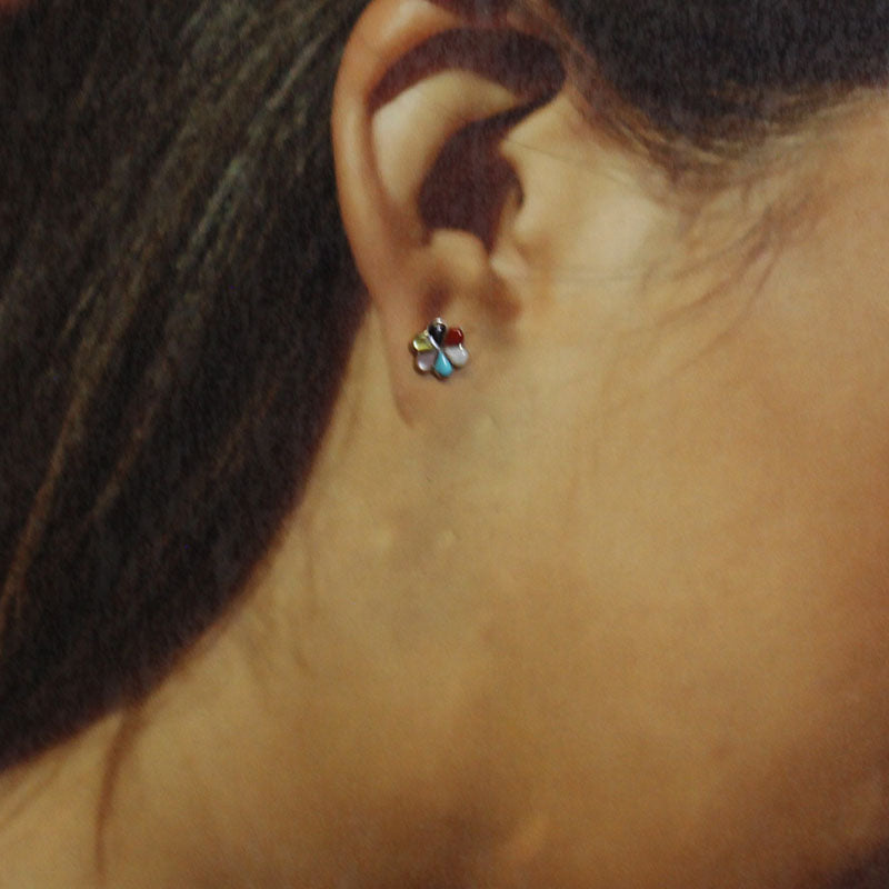 Inlay Earrings by Zuni