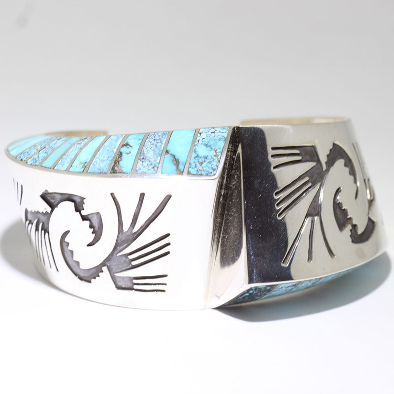Inlay Bracelet by Lonn Parker 5-1/2"