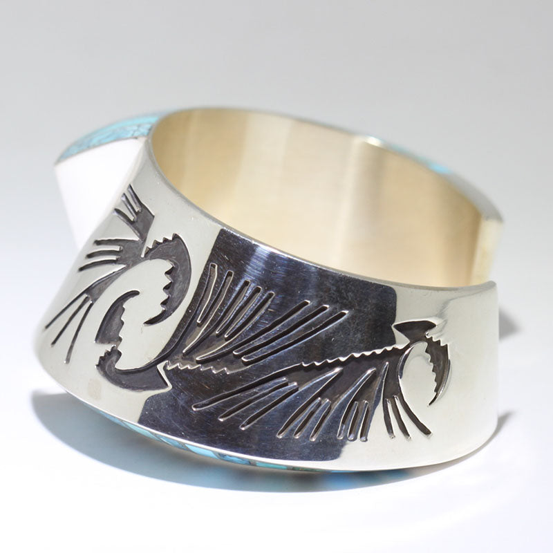 Inlay Bracelet by Lonn Parker 5-1/2"