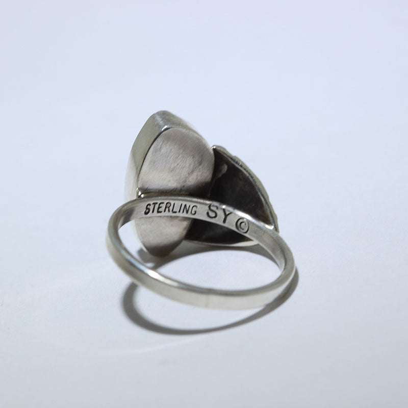Morenci Ring by Steve Yellowhorse size 8.5