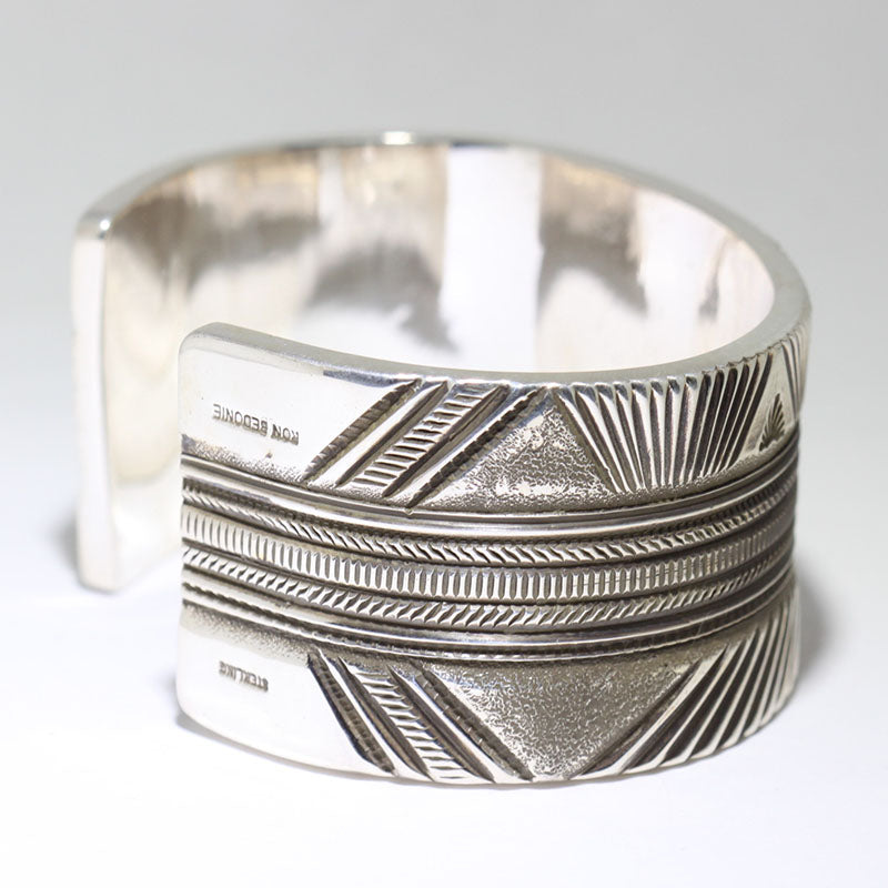 Silver Bracelet by Ron Bedonie 6