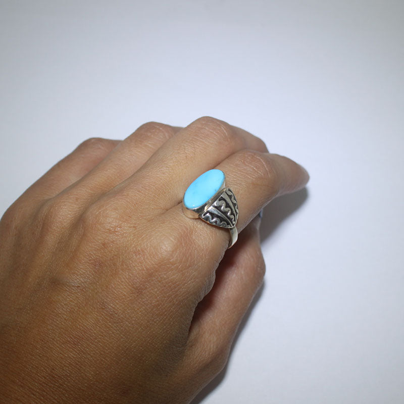 Morenci Ring by Steve Yellowhorse size 7.5