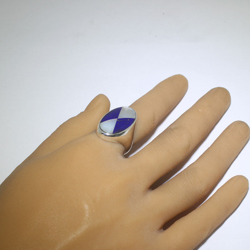 Men inlay ring S.8.5