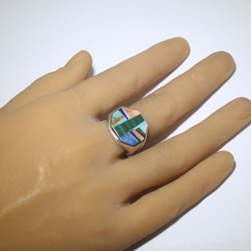 Men inlay ring S. 11