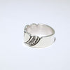 Silver Ring by Steve Yellowhorse size 11.5