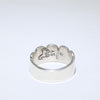 Silver Ring by Steve Yellowhorse size 11.5