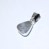 Number 8 turqouise pendant by Robin Tsosie