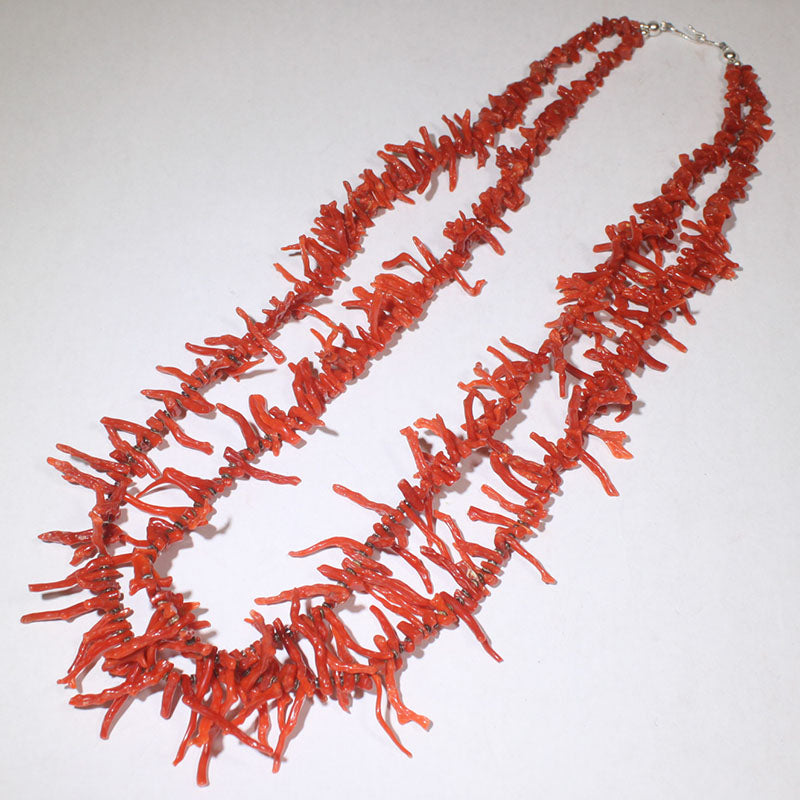 Coral Necklace by Reva Goodluck