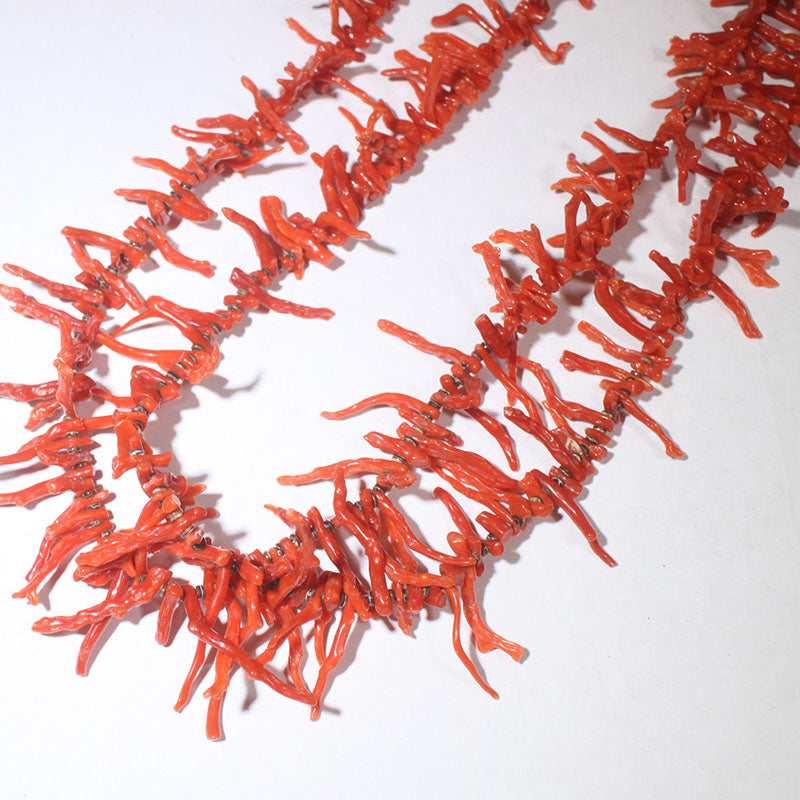 Coral Necklace by Reva Goodluck