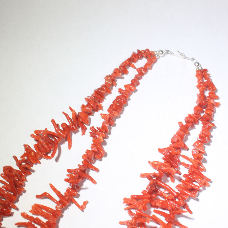 Coral Necklace by Reva Goodluck